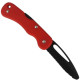 697 Rescue 2 knife - Black Inox - Blade Length: 8cm -Red Color KV-A697RSC-Y - AZZI SUB (ONLY SOLD IN LEBANON)